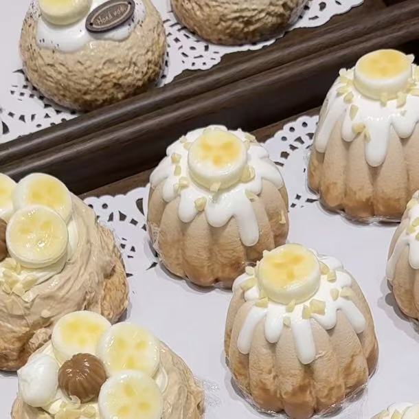 Banana Canele Squishy — sold individually