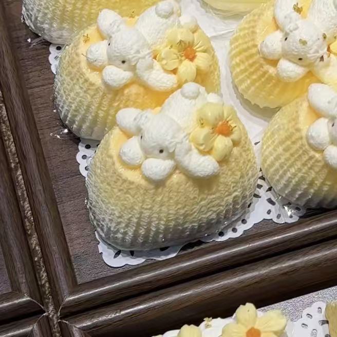 Bunny Cheesecake Squishy — sold individually