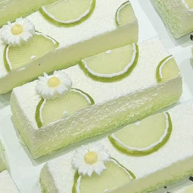 Lime Cream Toast Squishy — sold individually