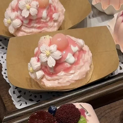 Peach Cream Snow