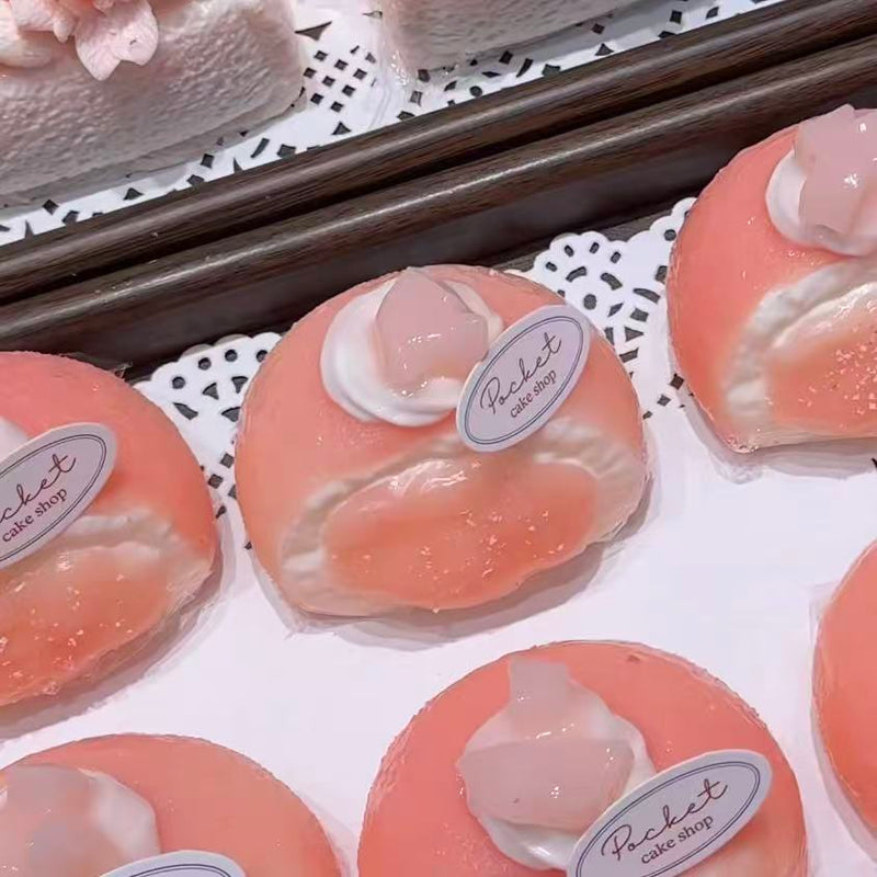 Peach Mochi Bite Squishy — sold individually
