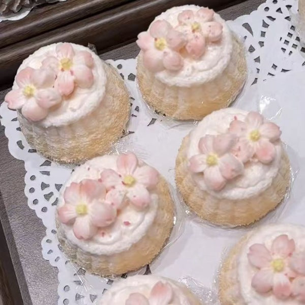 Sakura Blossom Biscuit handmade silicone squishy