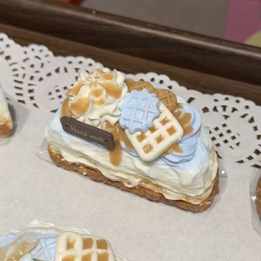 Sea Salt Caramel Slice Squishy — sold individually