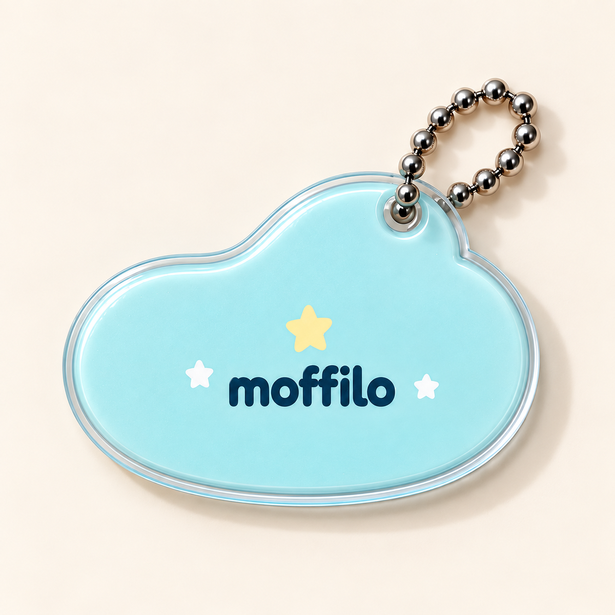 Moffilo Starry Sleepy Cloud Charm — Back